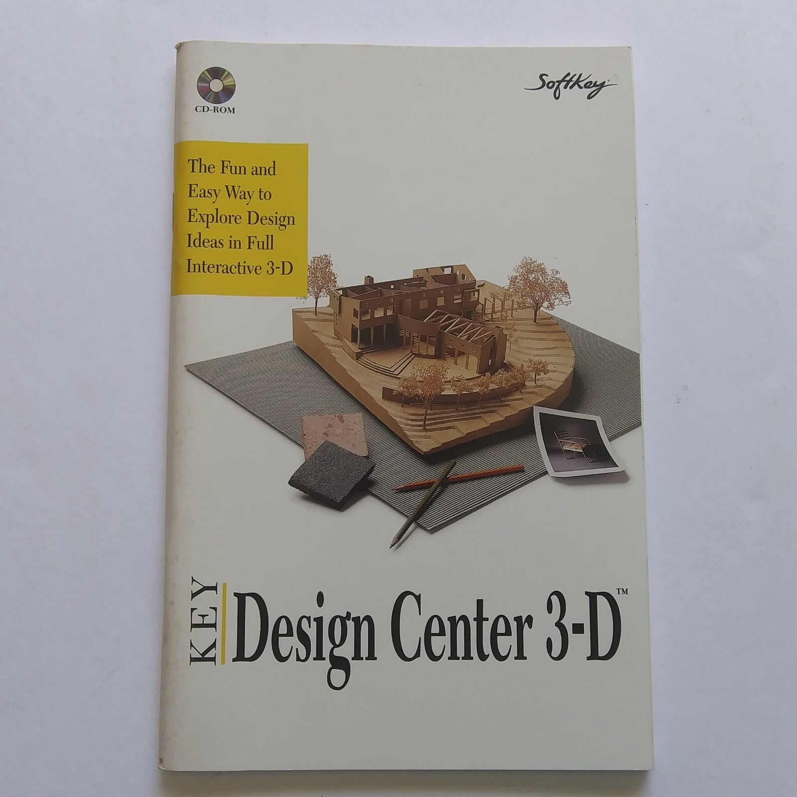 Softkey Design Center 3D Manual & Guide • Home Design 3-D Software Book • Window