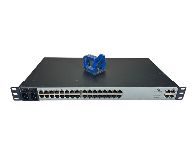 AVOCENT ACS6032MDAC ACS 6032 32 Port Console Server w/ Dual AC Power Supply