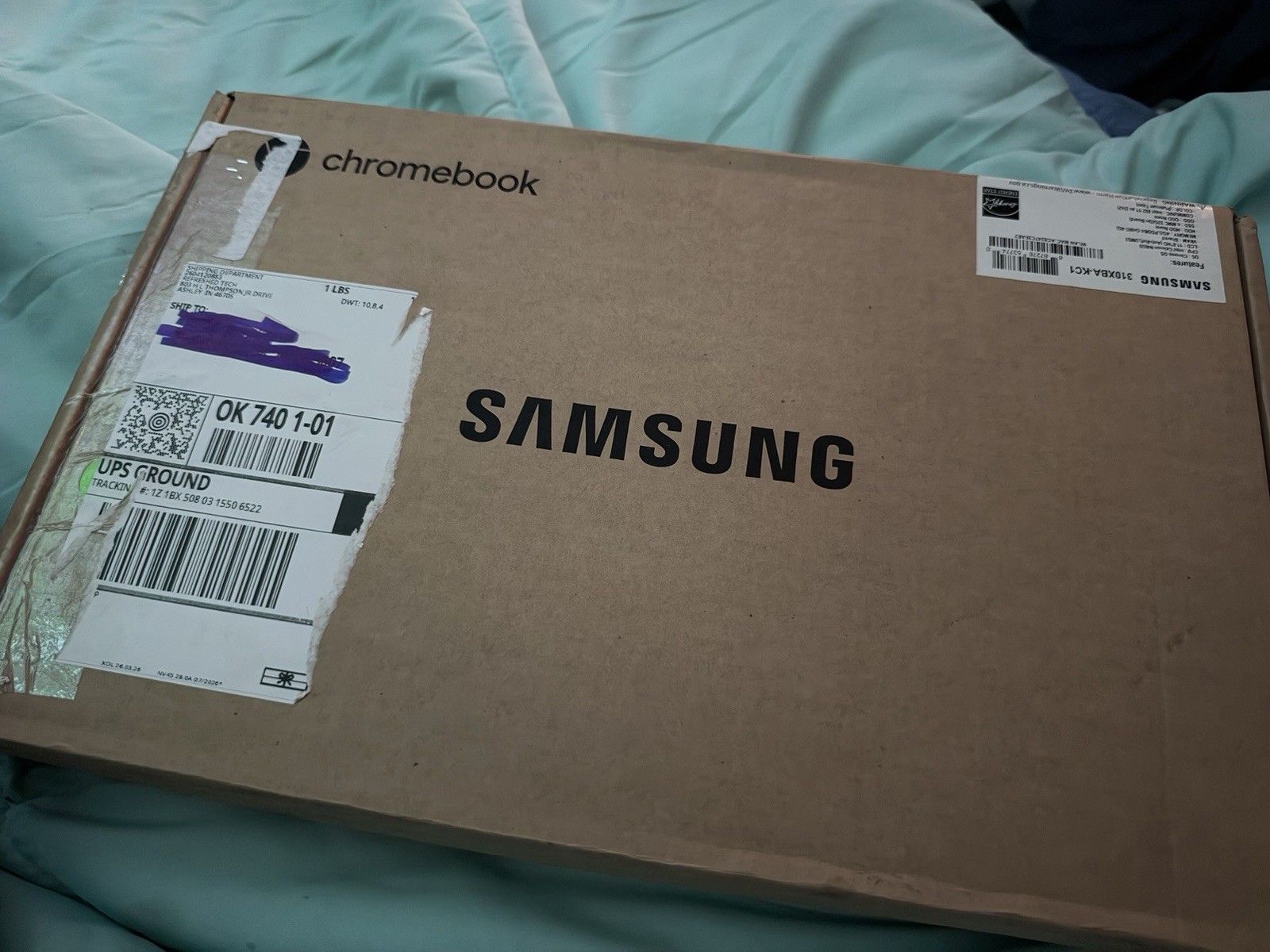 Samsung Chromebook 4 11.6” (32GB, Intel Celeron N4020, 1.1 GHz, 4GB) Laptop
