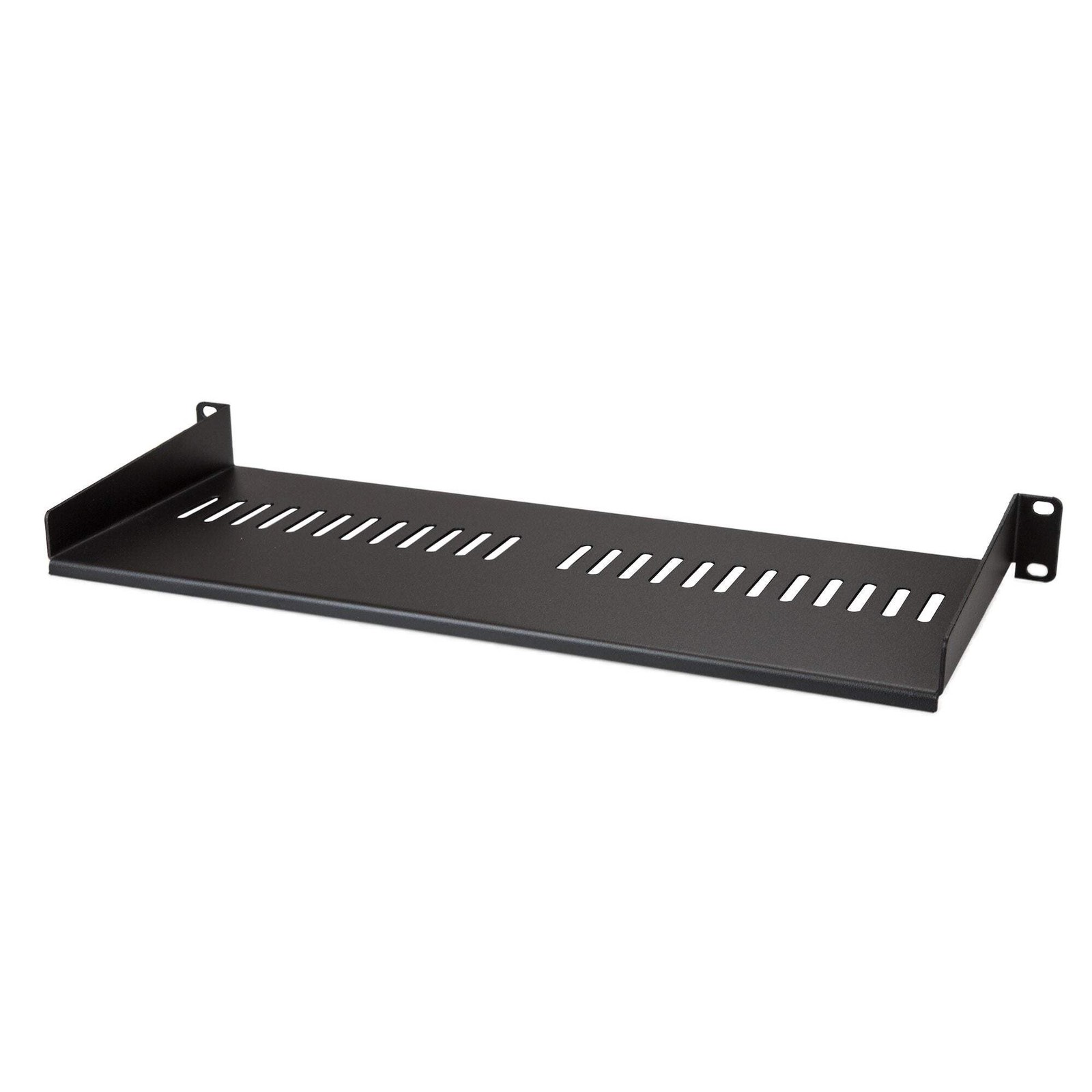 StarTech CABSHELF1U7V — 1U 7" Deep Vented Rack Shelf (Steel, 19" Rackmount)