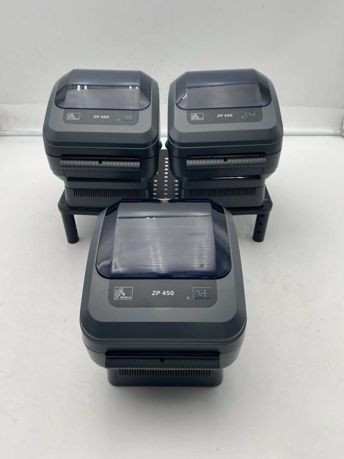 Lot of 3 Zebra ZP450 Direct Thermal Shipping Label Printer For Parts / Read Desc