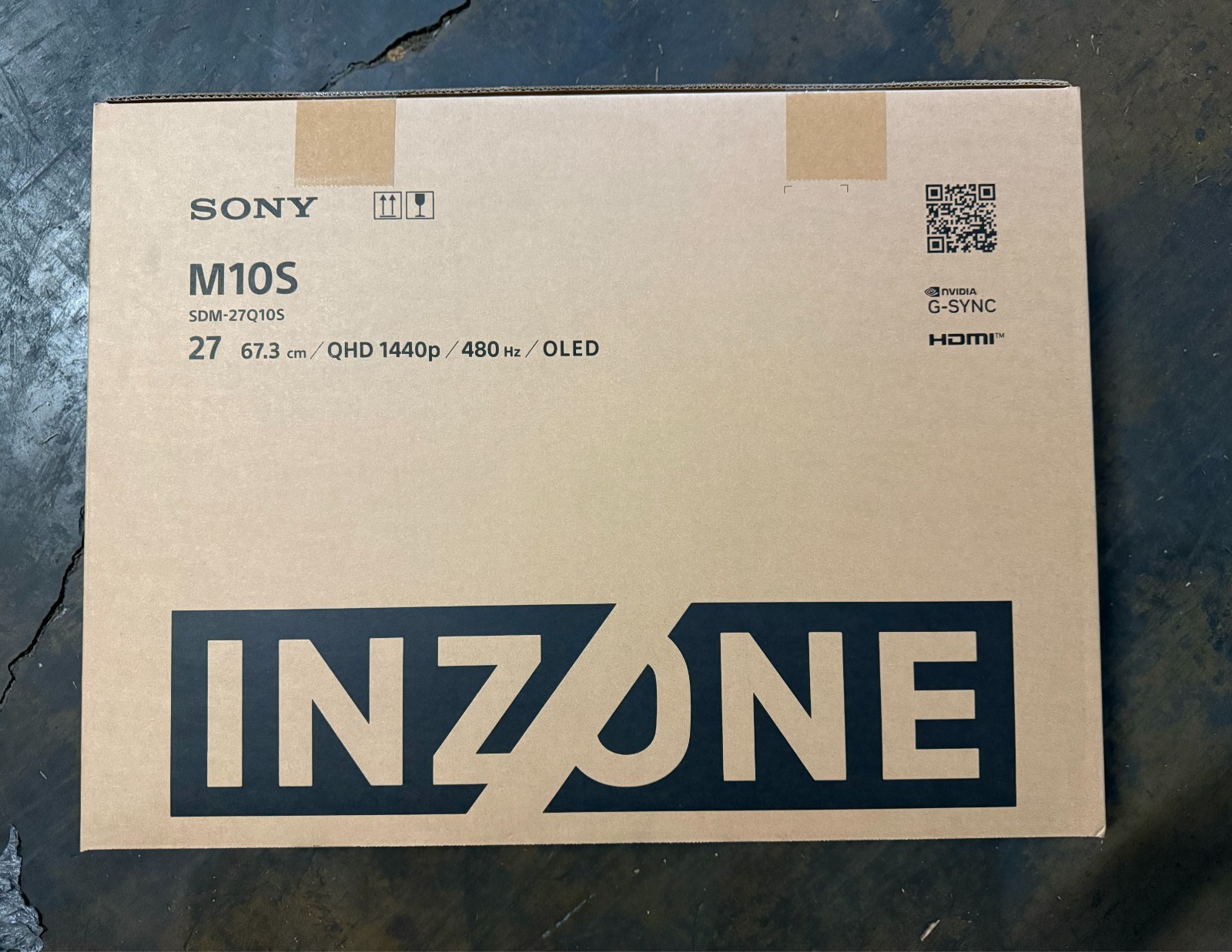 BRAND NEW Sony INZONE M10S OLED QHD 1440p 480Hz 27 Inch Gaming Monitor SDM27Q10S