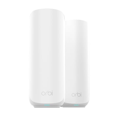 NETGEAR Orbi 370 Series WiFi 7 (RBE372) Wireless Router+1 Extender (Refurbished)