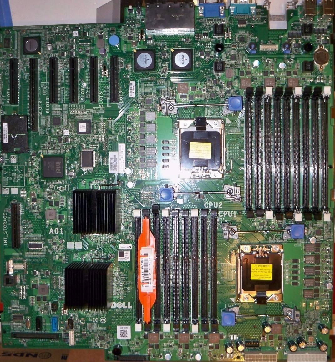 NEW GENUINE OEM Dell Poweredge T710 Motherboard 0WWV8K WWV8K
