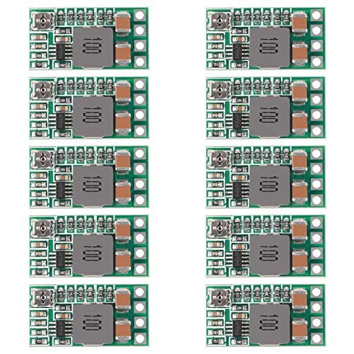 10PCS Regulator Module Mini Voltage Reducer Adjustable DC 4.5-24V 12V 24V 5V