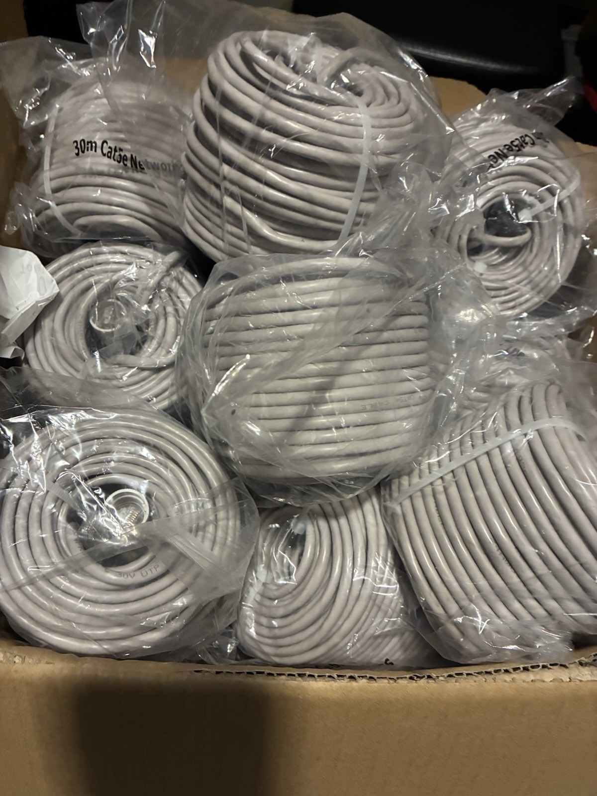 Lorex CAT5e Ethernet  Network Cable NVR IP 100' feet/30m (NEW)