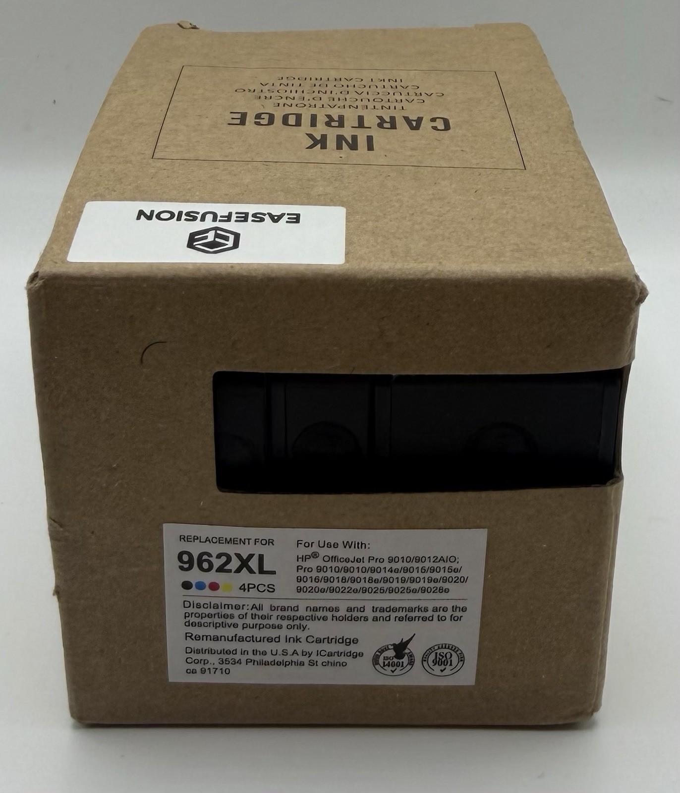 EaseFusion 962XL 4 Pcs Replacement For HP Pro