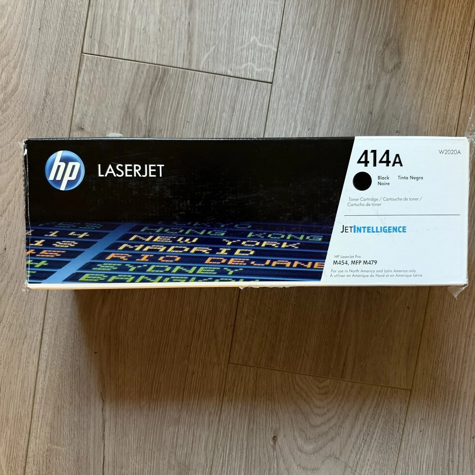 HP 414A W2020A Black Toner Genuine OEM Color LaserJet M454 M479 M455 M480 Open