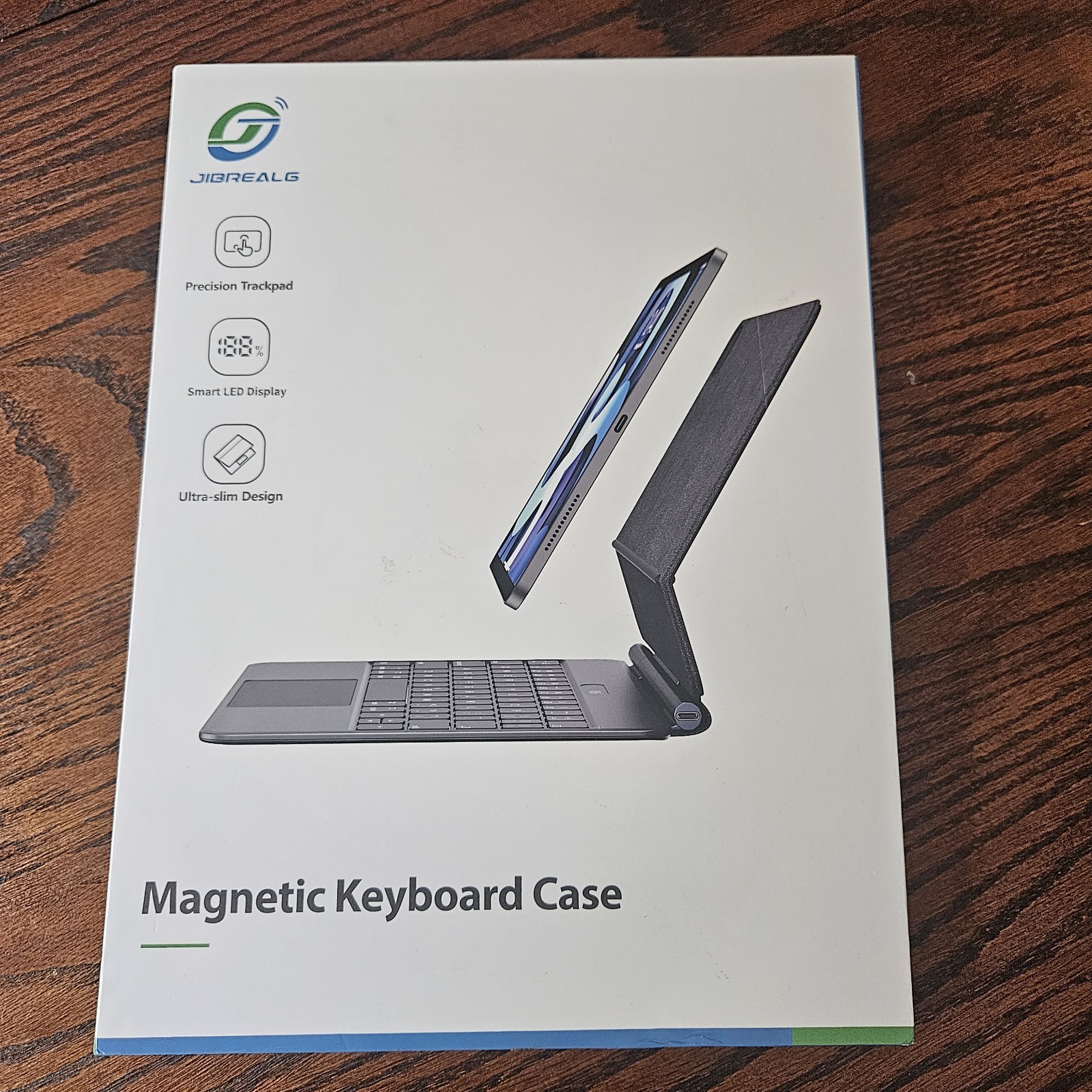 Jibrealg Magnetic Keyboard Case for ipad air 13inch