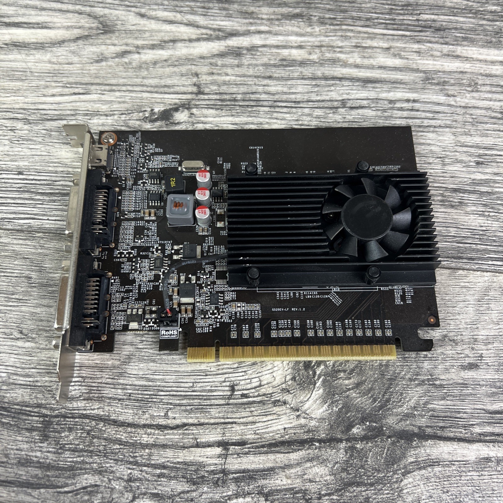 EVGA Nvidia P1310 2GB Single Fan GDDR3 02G-P3-3619-KB Video Graphics Card