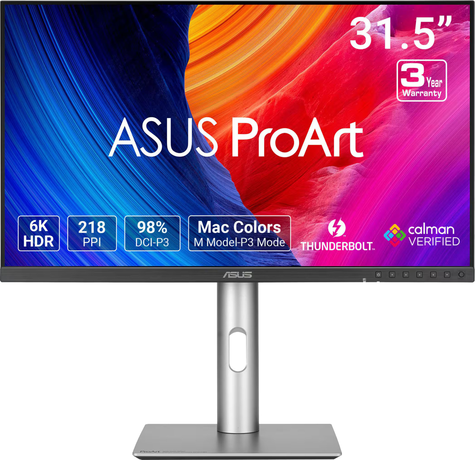 ASUS - ProArt 32" 6K IPS Professional Monitor with HDR 10 (DisplayPort, HDMI)...