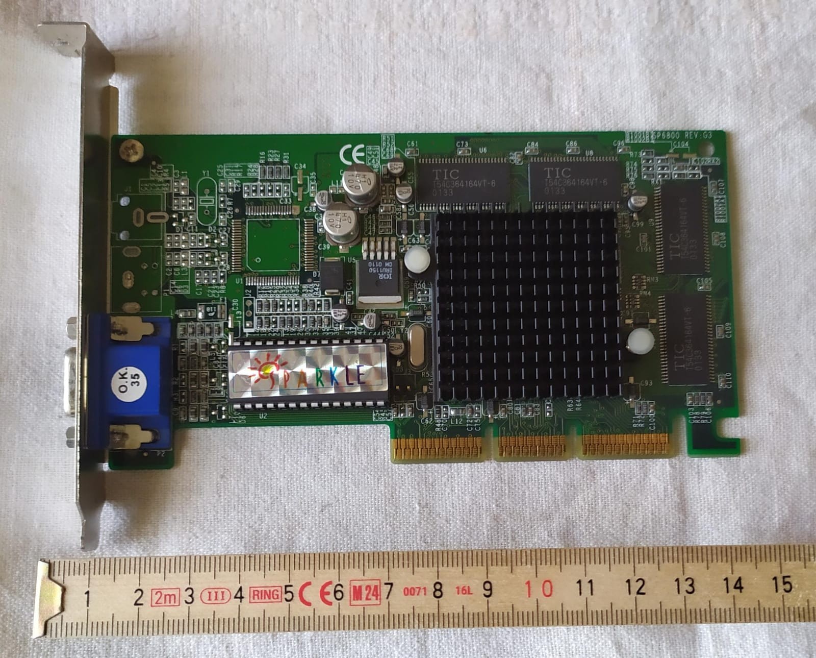 Vintage Sparkle SP6800 NVIDIA GeForce2 MX-400 Video Card