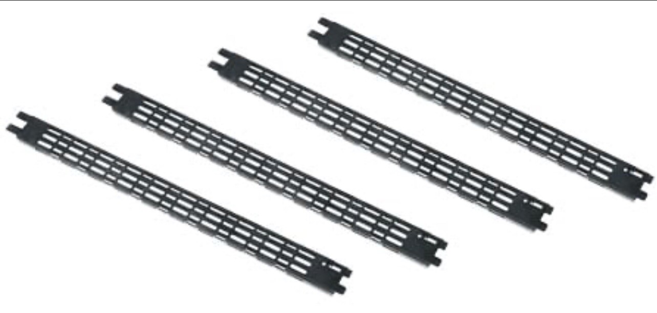 Middle Atlantic LL-VC21-4 Lever Lock 4 Pack 21" Vertical Channel Accessory  (I1)