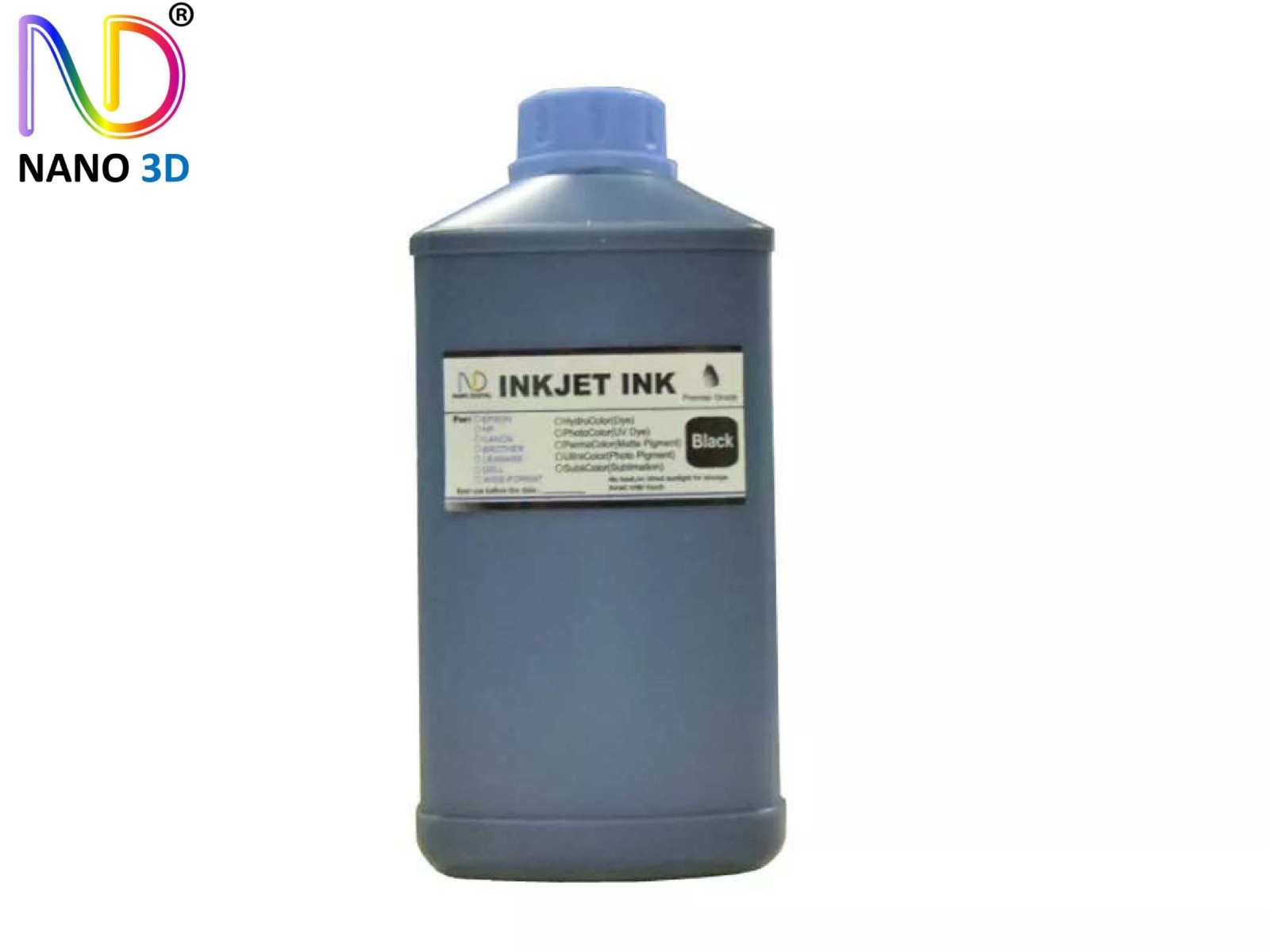 1 Liter ND® Pigment Ink for 542 EcoTank; 676 711 748 786 802 812 822 858 887 902