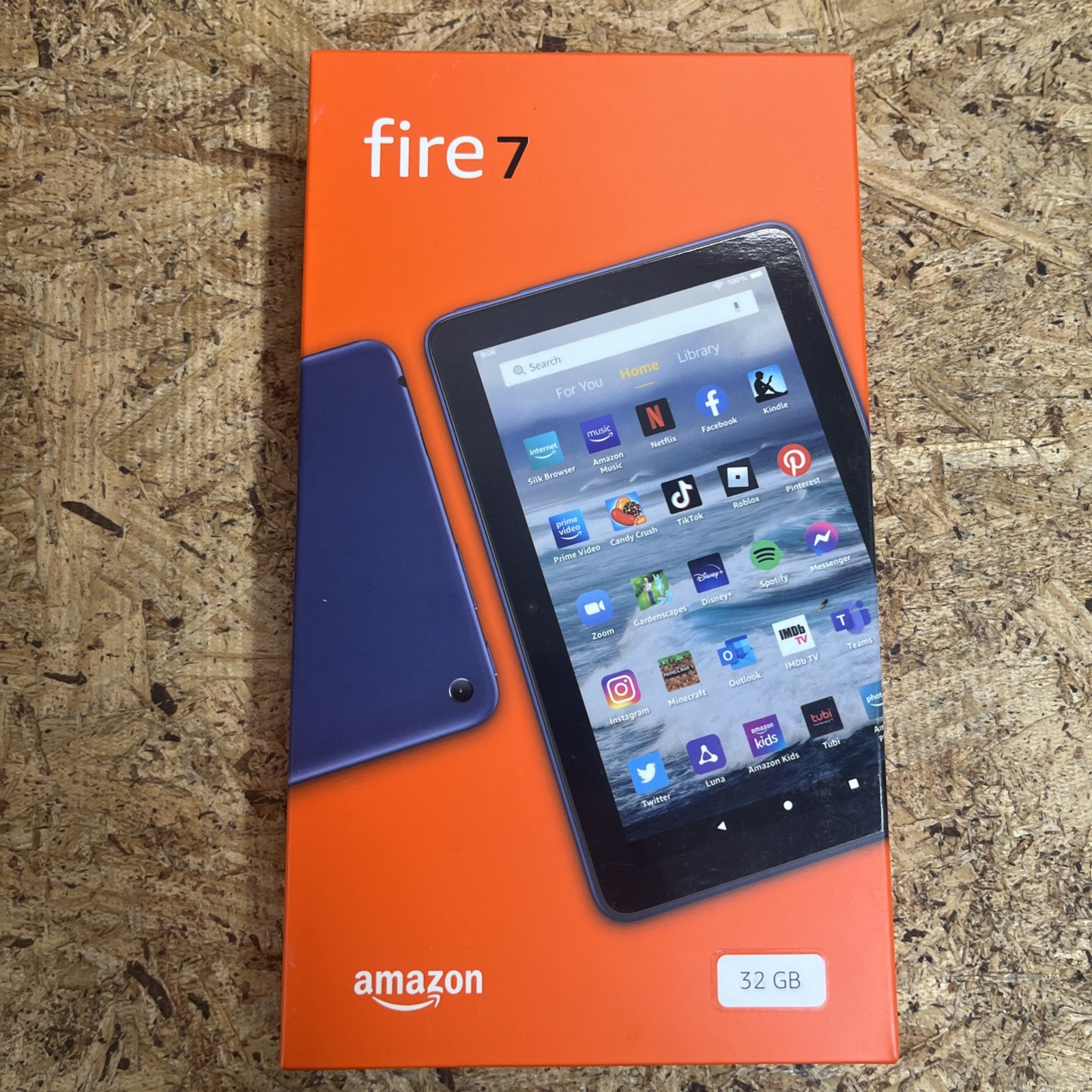 Amazon Fire 7 (12th Gen., 32GB, Wi-Fi, 7-inch)  Blue Denim 