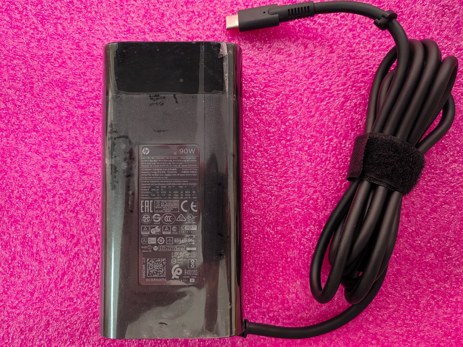 TPN-DA08 USB-C 90W For HP Universal USB-C Multiport Hub 50H55AA 20V 4.5A Adapter