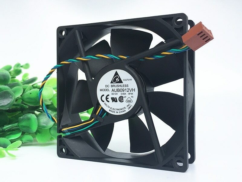 For DELTA AUB0912VH 9025 DC 12V 0.60A 90*90*25MM 4-wire PWM Cooling Fan
