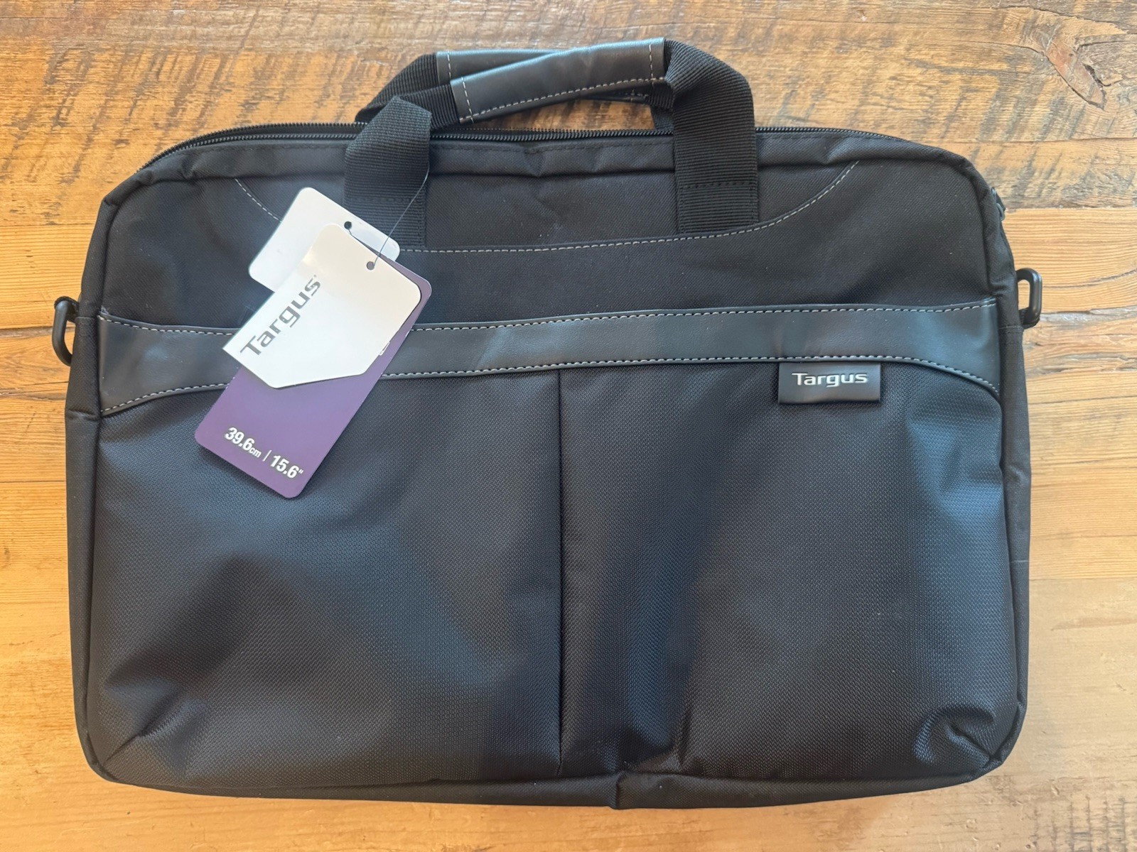 Targus TSS898 15.6 Business Casual Slipcase Black W Handles NWT