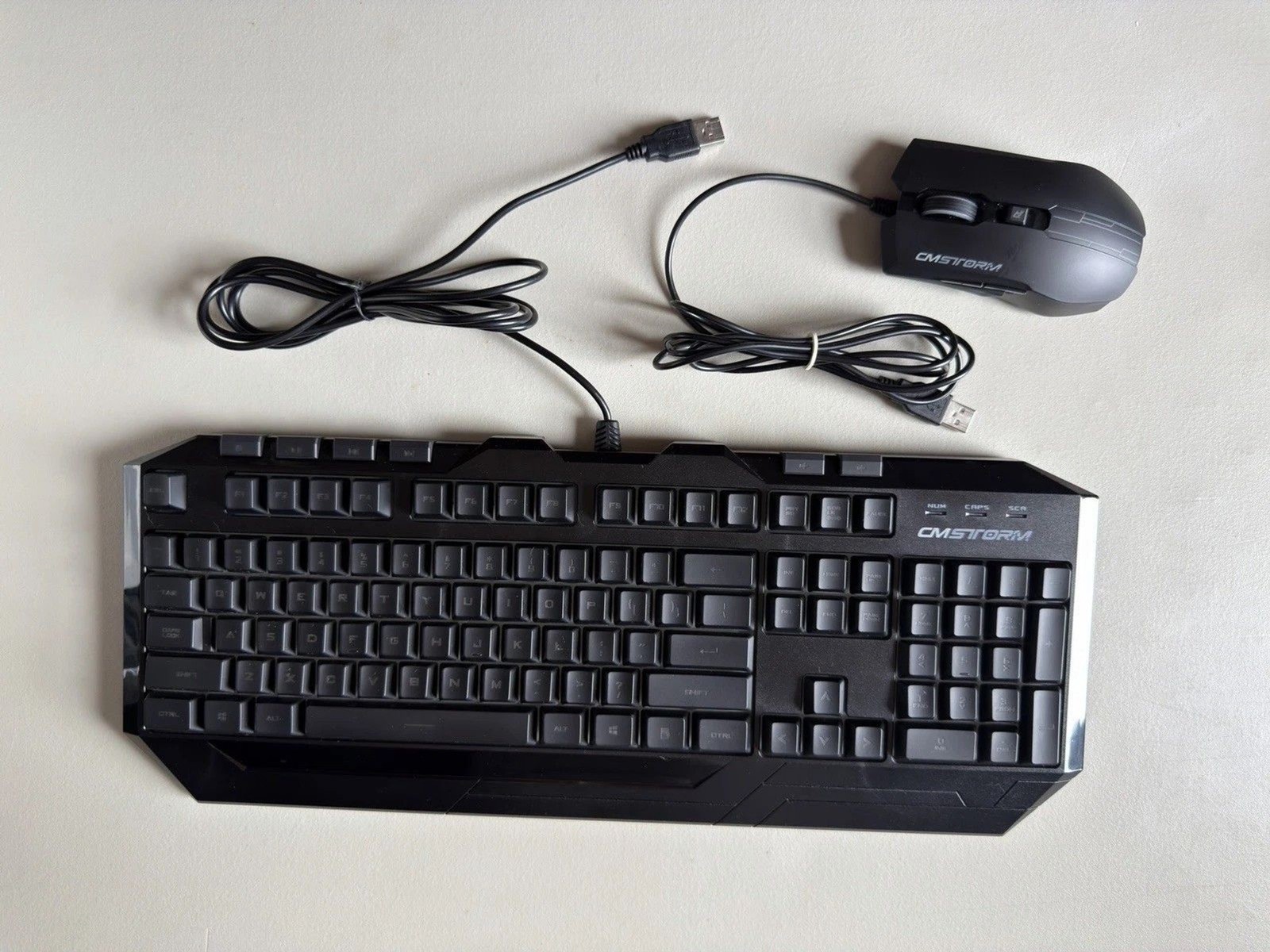 Gaming Keyboard w/Mouse Cooler Master Devastator Blue SGB-3030-KKMF1-US Wired