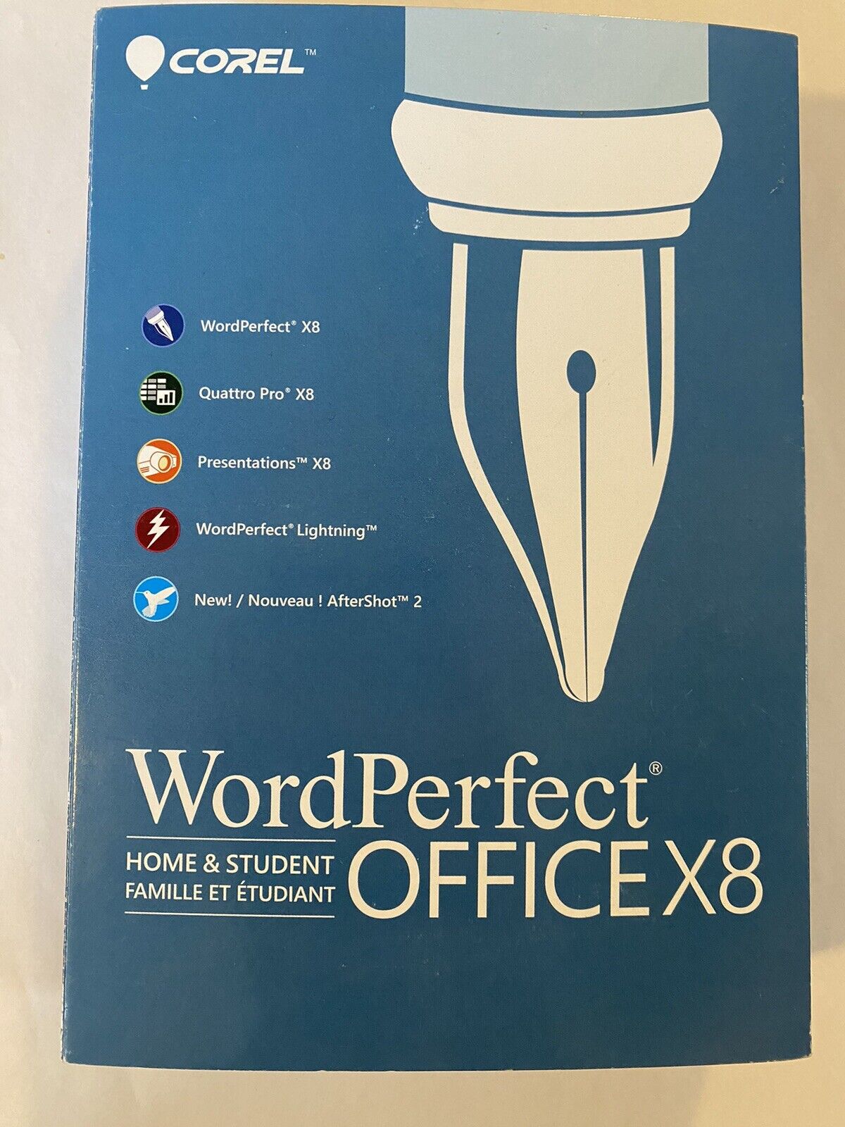 Corel WordPerfect Office Home & Student X8 (WPOX8HSEFMB) for PC (Brand New)