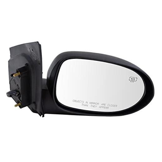 Passenger Side Power Heated Mirror - Textured Black