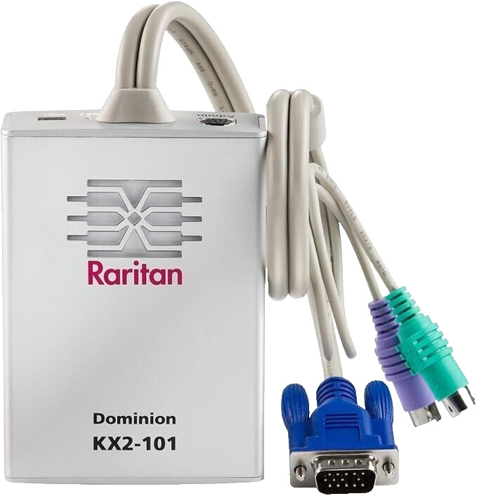 NEW IN BOX Raritan Dominion DKX2-101-V2 KX2-101-V2 Single Port KVM over IP