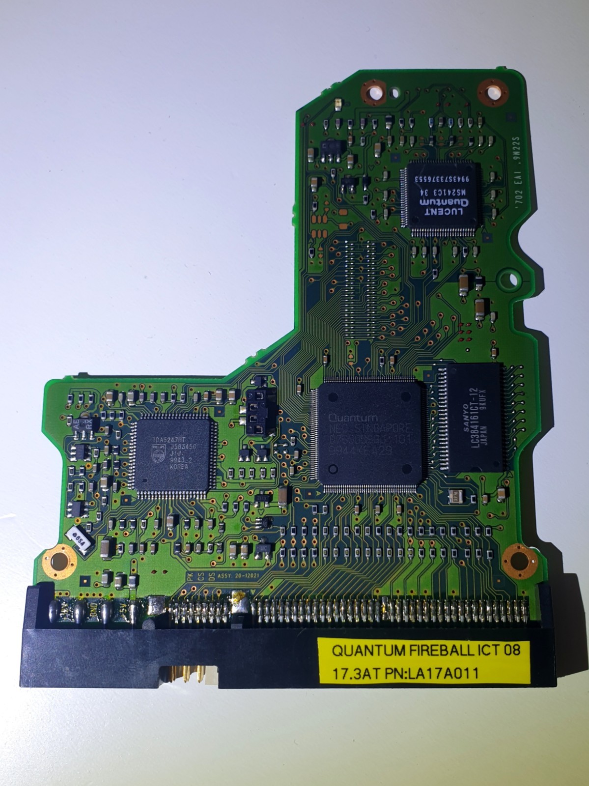 Quantum Fireball ICT08 HDD Logic Card