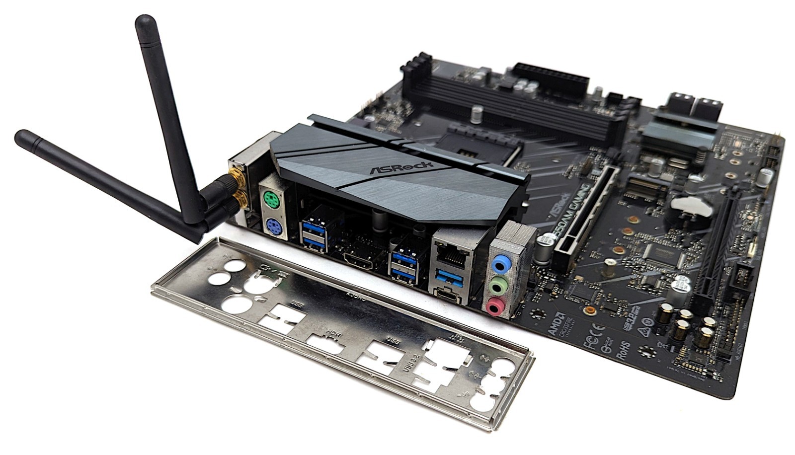 ASRock B550AM Gaming ATX Desktop Motherboard Socket AM4 DDR4 RAM AMD B550 Ryzen