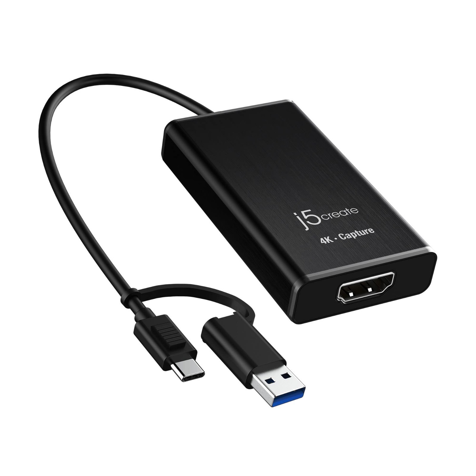 4K HDMI Video Capture Card for DSLR, Game Capture Adapter, Live Streaming Device