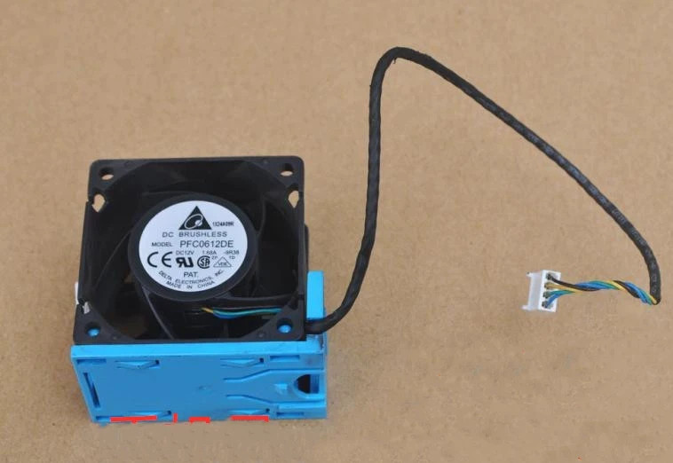 1PCS DELTA PFC0612DE 6038 12V 1.68A High-Airflow Fan