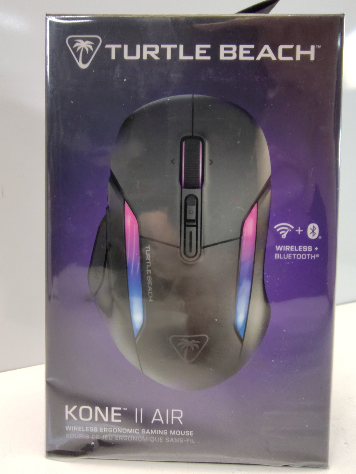 Turtle Beach Kone II Air Wireless Gaming Mouse w/ RGB Lighting – Ash Black
