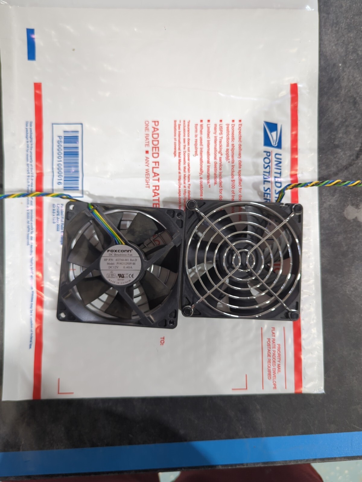 3- HP Compaq Foxconn DC Brushless Cooling Fan PV902512PSPF 432768-001 Lot Of 3