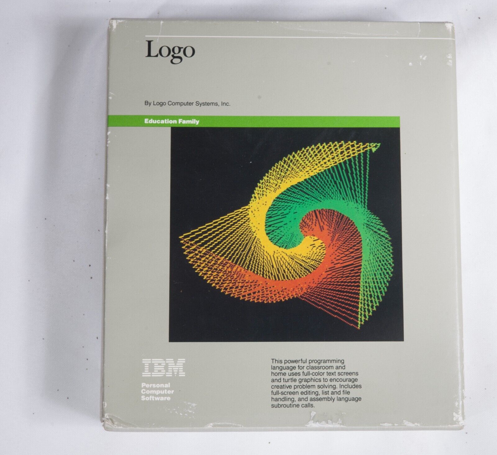 Vintage IBM Logo computer systems turtle software NEW NOS ST933