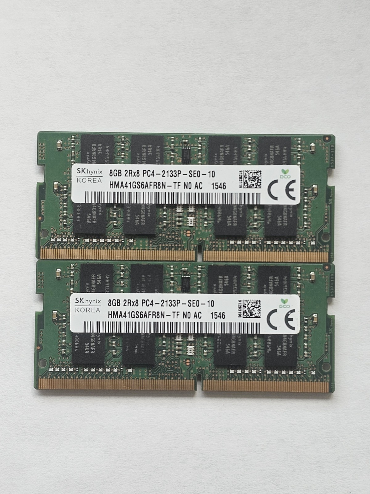 SK Hynix 16GB 2X8GB SODIMM Memory - Tested Working