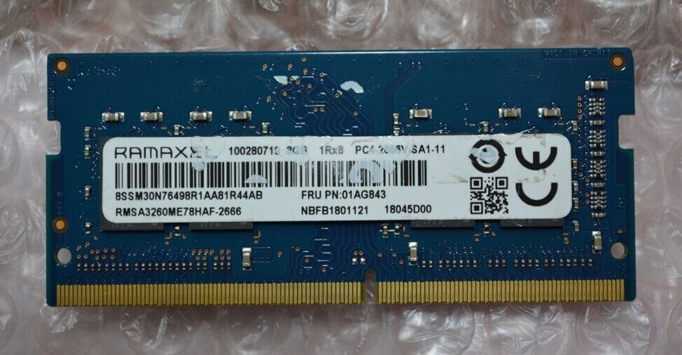 Ramaxel RMSA3260ME78HAF-2666 8GB DDR4 SODIMM Laptop RAM