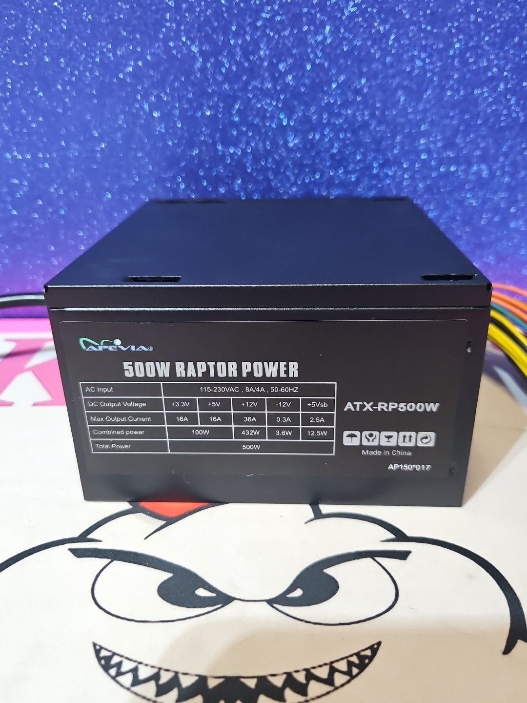 Apevia RP500W Raptor 500W ATX Power