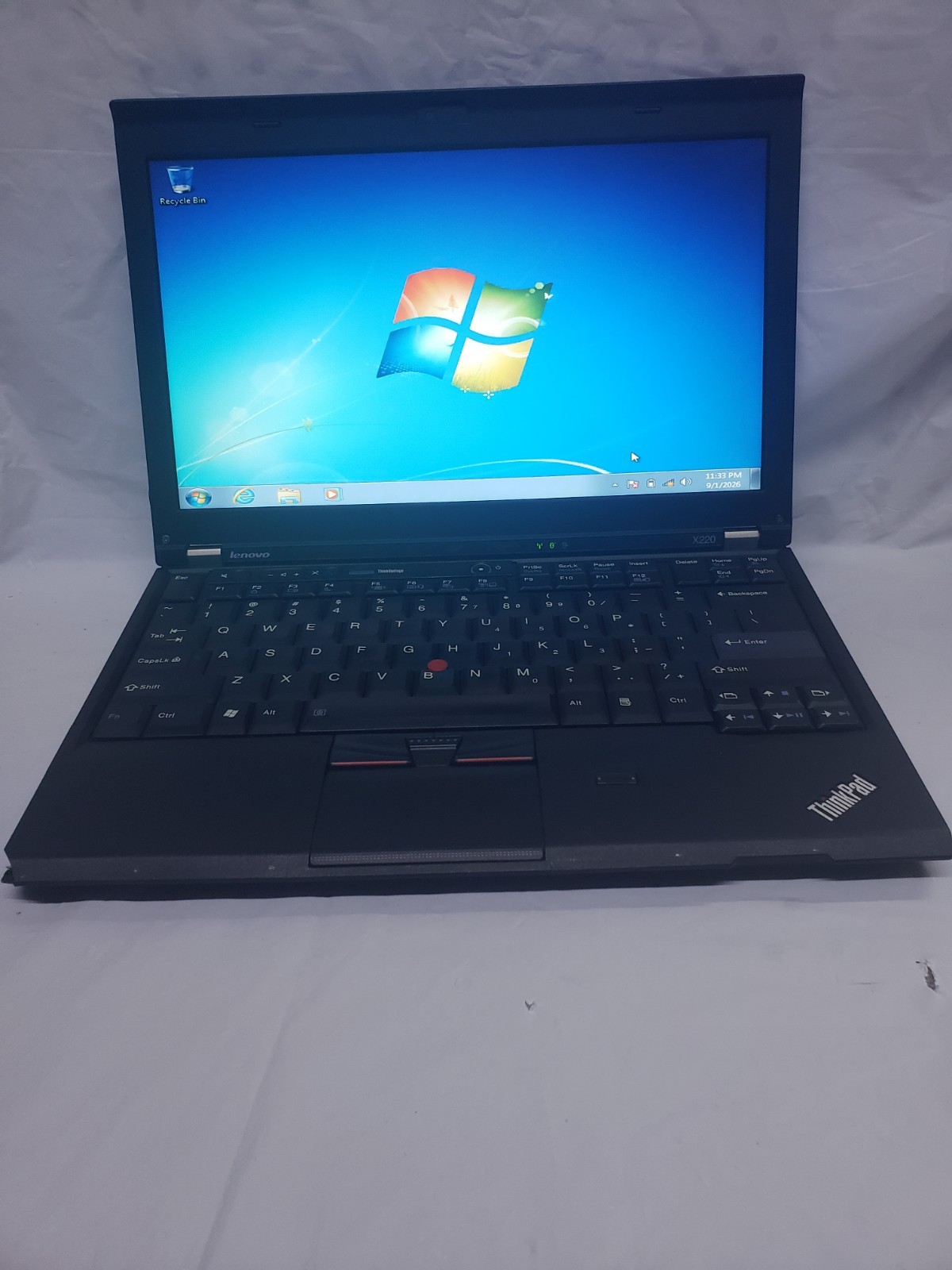 12.5" Lenovo ThinkPad X220 Laptop i7-2640M @ 2.80GHz 16GB RAM,256GB SS,WIN 7 Pro