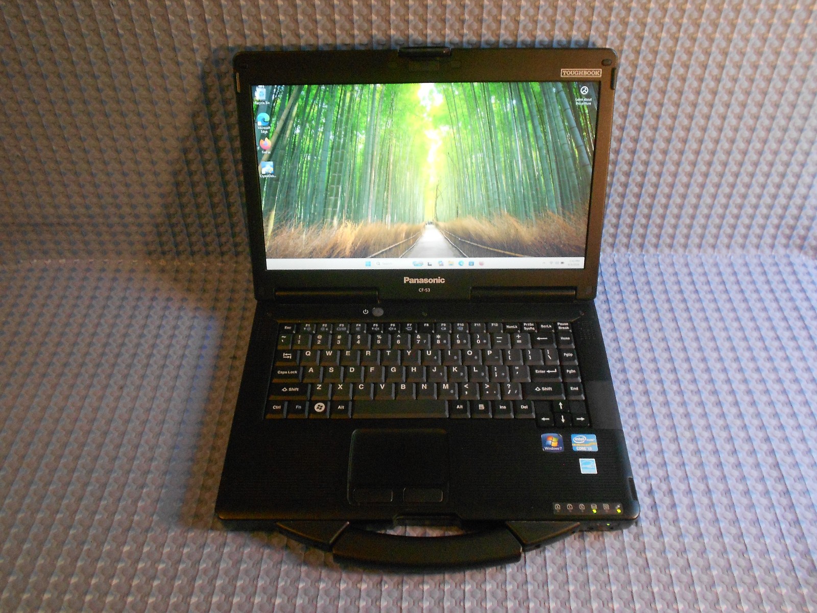 Panasonic CF-53 Tough Book Rugged i3 CPU 6 GB RAM 128 GB SSD Windows 11 Pro