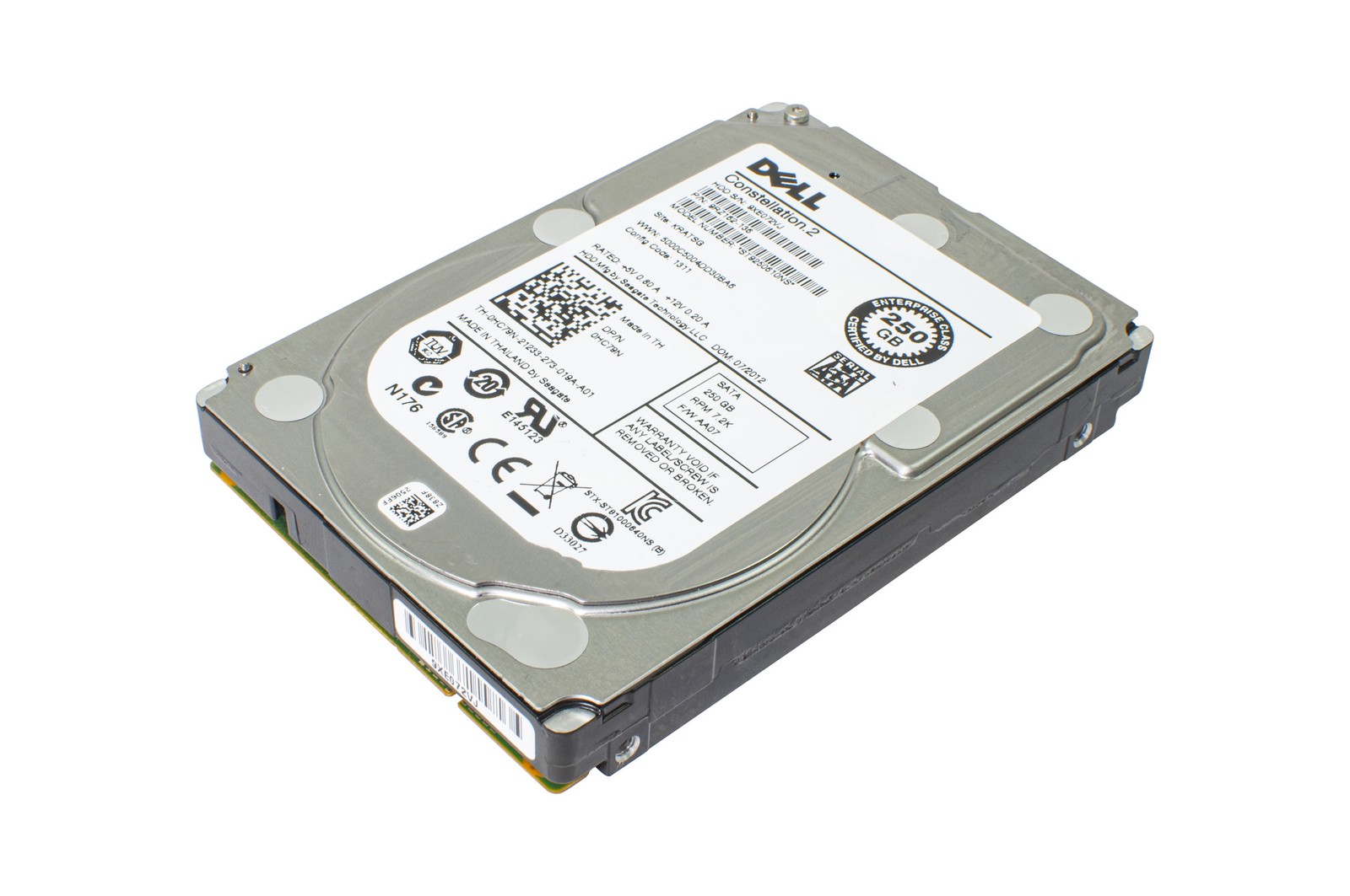 Hard drive Dell 250GB HDD SATA 6G 2.5" HC79N