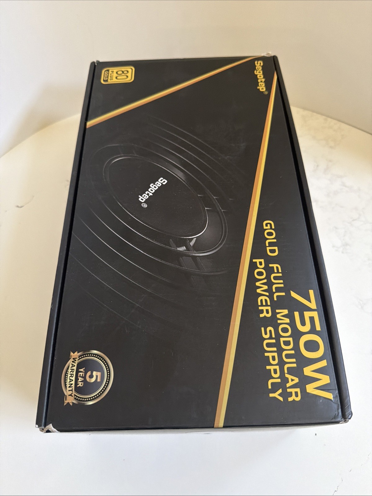 Segotep 750W Gold Full Modular Power Supply Nib Sealed 80 Plus Gold