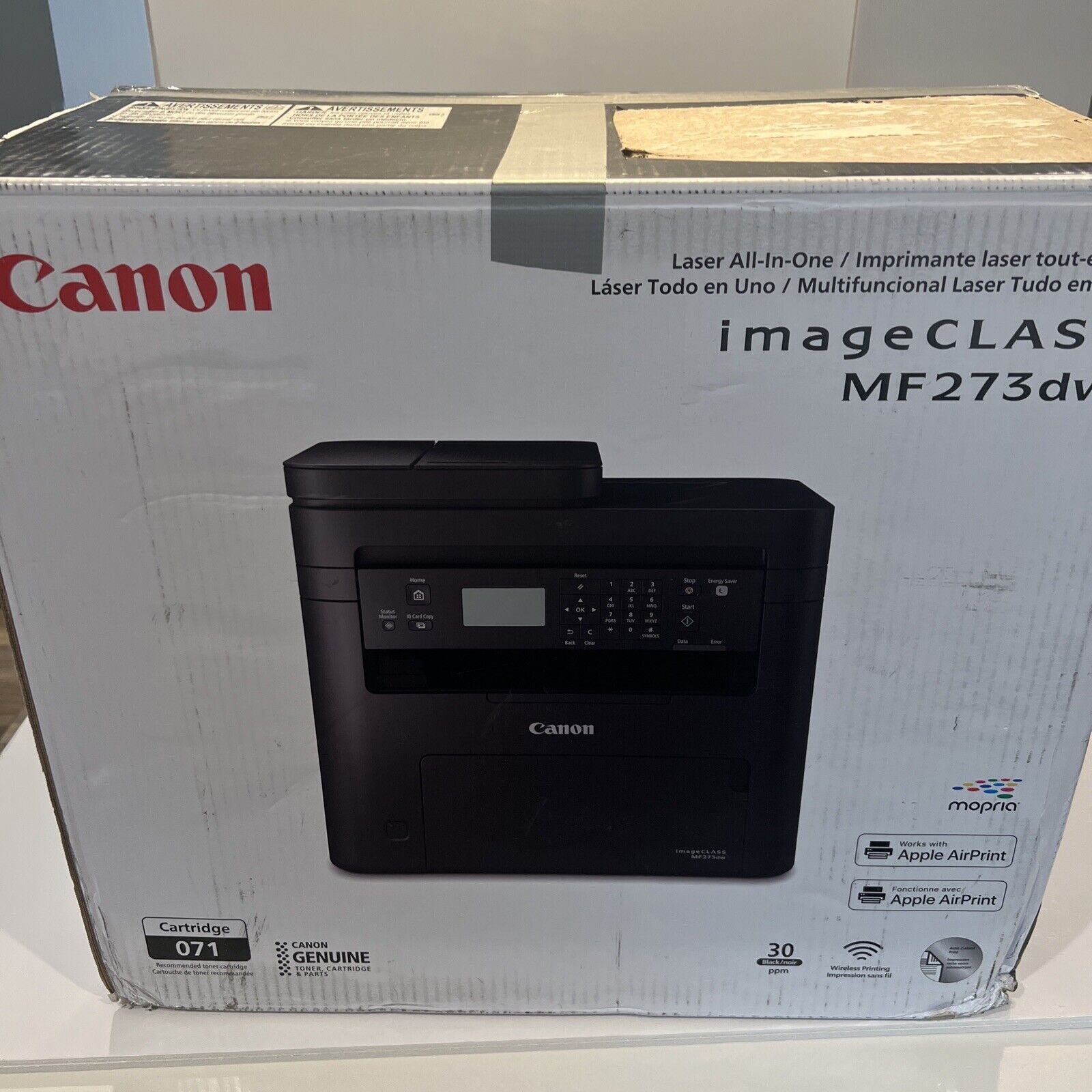 Canon imageCLASS MF273dw Wireless All-in-One Laser Printer