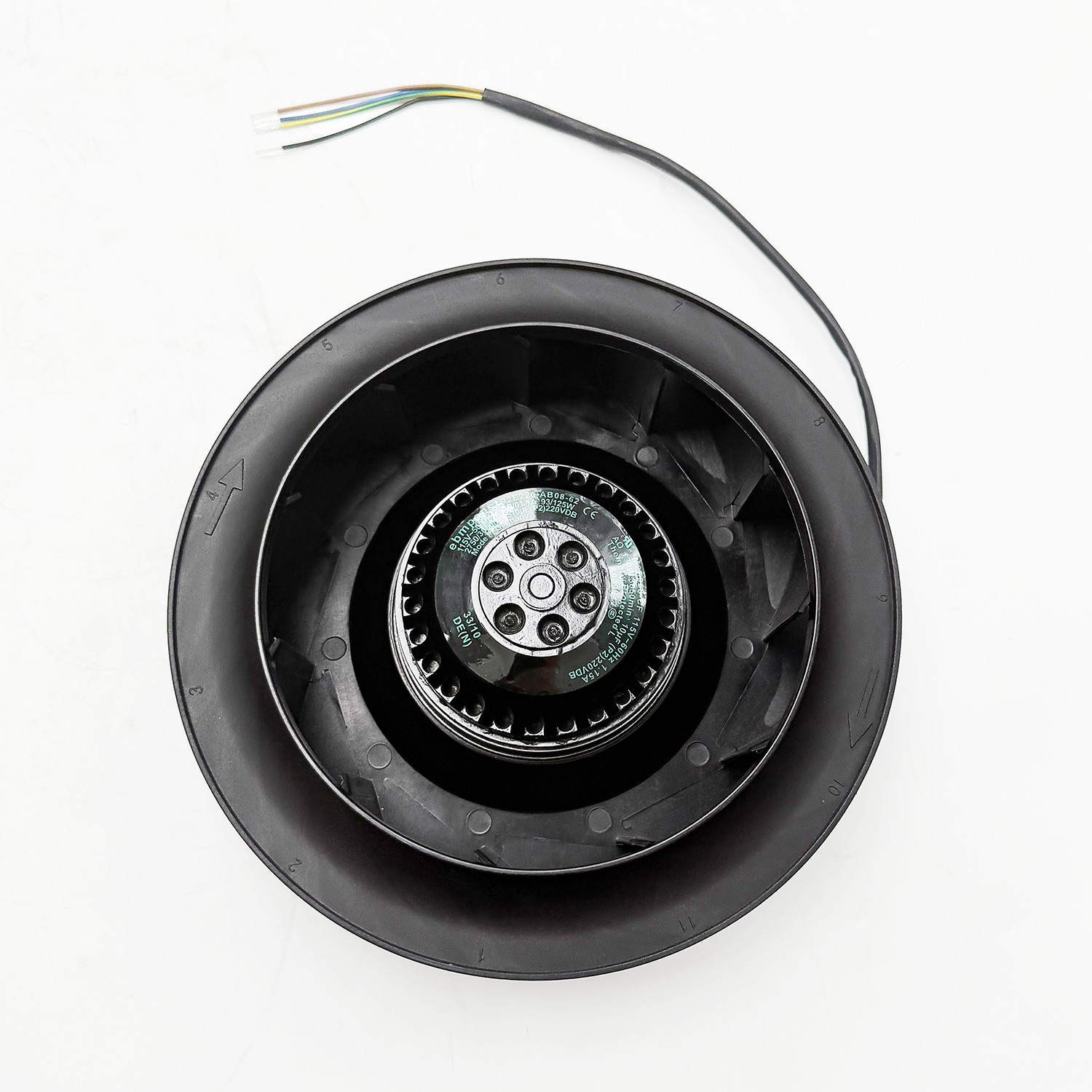 Brand New Centrifugal Inverter Fan R2E220-AB08-62 115V for EBMPAP Fan M2E068-CF