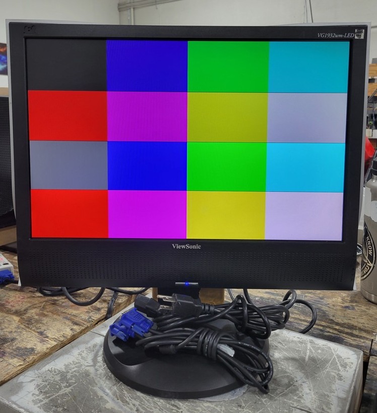 ViewSonic vs12939 VG1932WM-LED-2 Monitor 19" VGA DVI GRADE B 