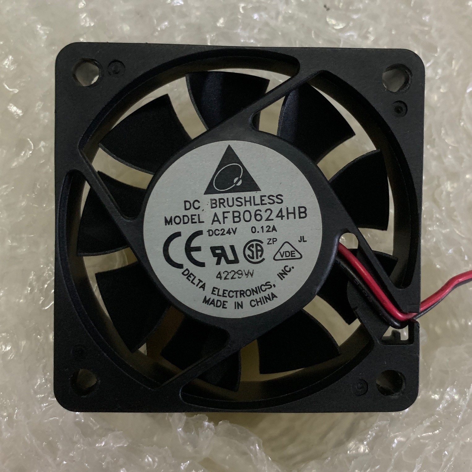 1pcs New Delta AFB0624HB Cooling Fan 6015 6CM 24V 0.12A Fast Shipping *aa