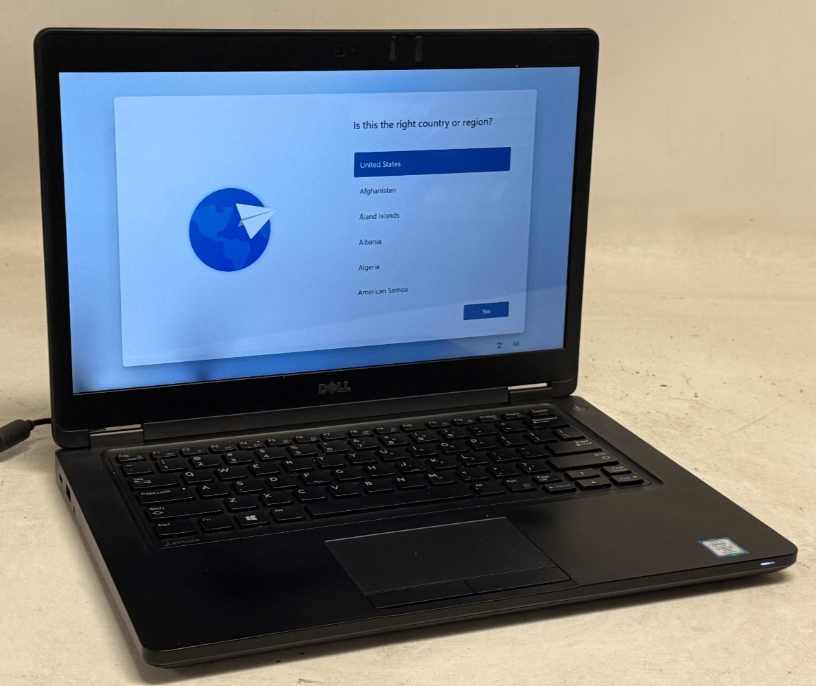 Dell Latitude 5480 14" (i7-7820HQ - 16GB RAM - 256GB SSD - Win11Home)