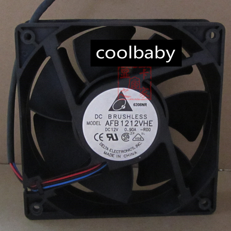 Delta AFB1212VHE-R00 Graphics card cooling fan DC12V 0.9A 3Pi n