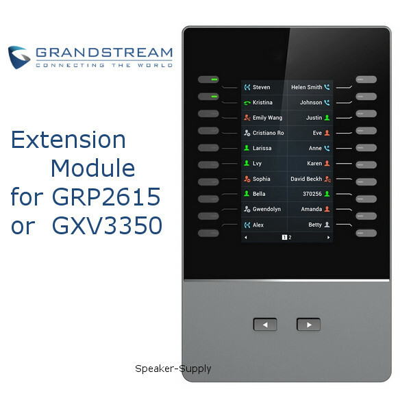Grandstream GBX20 Backlit LCD Extension Expansion Module for GXV3350 + GRP2615