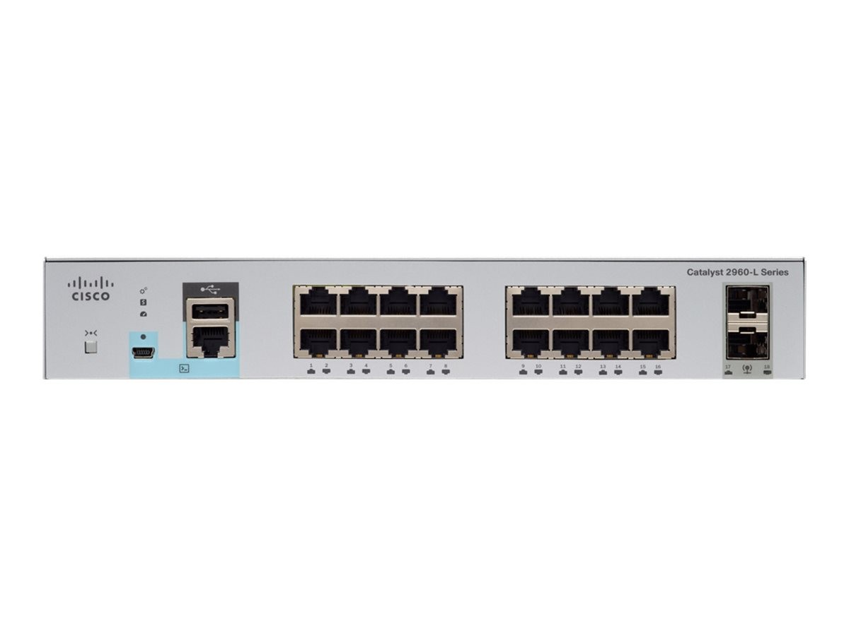 Cisco WS-C2960L-SM-16TS Switch II price incl VAT 3 yr warranty* B2B