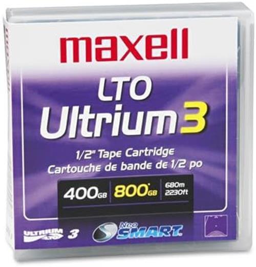 Maxell 1-Pack LTO3 Ultrium3 Data Cartridge 400/800gb Tape Cartridge