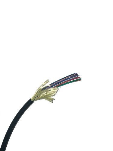 1500ft 24 Strand Singlemode Indoor/Outdoor SMF-28 Riser Rated Fiber Optic Cable
